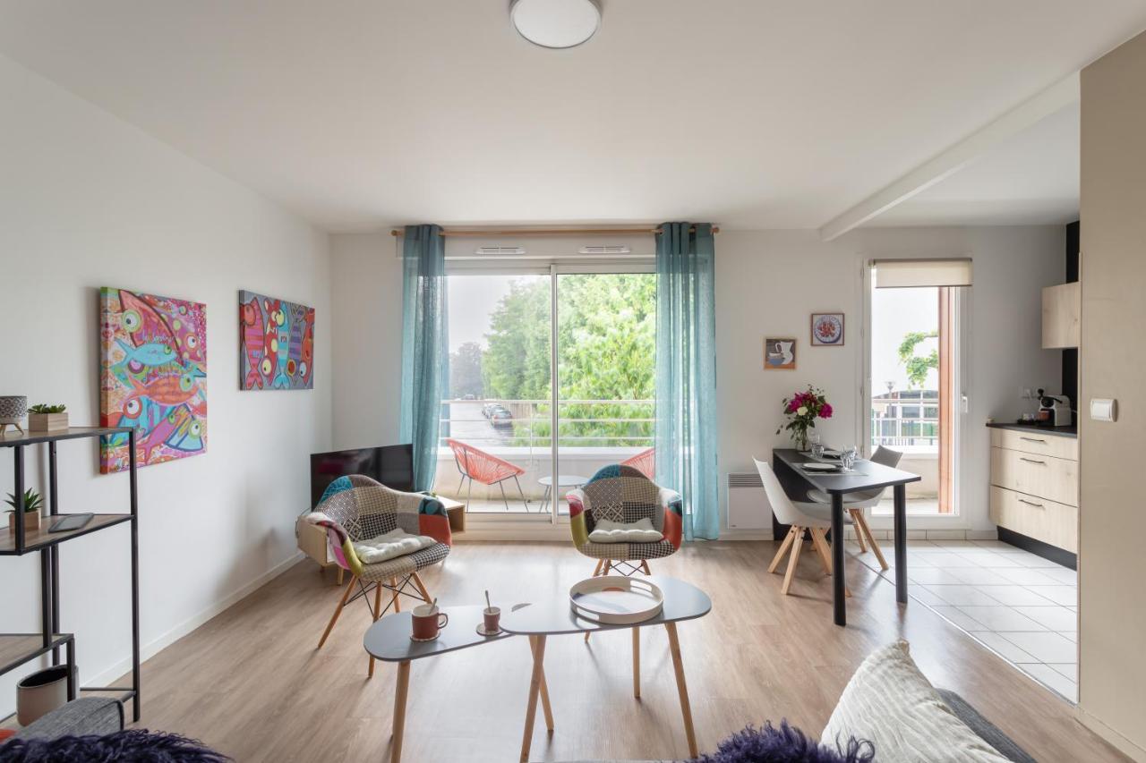 렌 Bahibe - Balcon Et Parking Au Calme Proche Gare 아파트 외부 사진