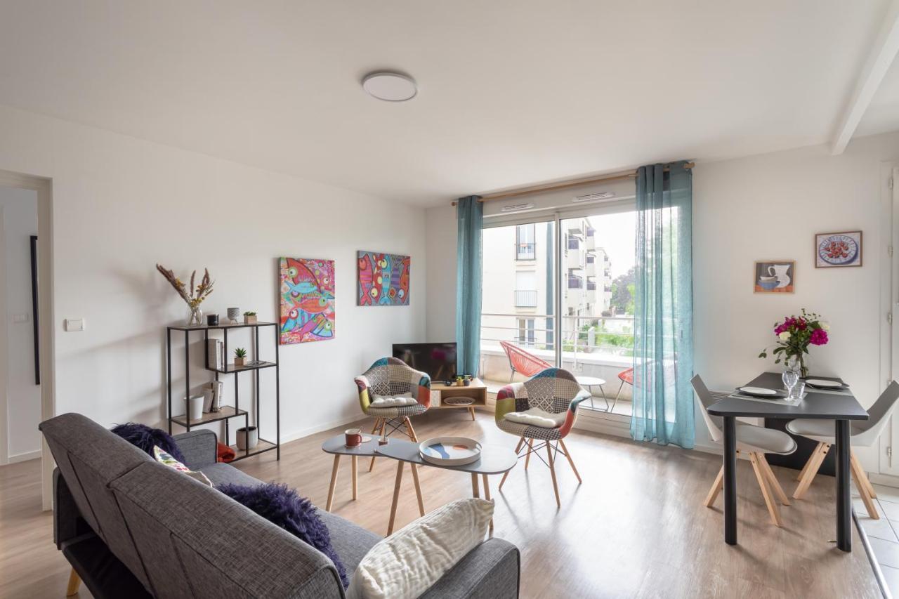 렌 Bahibe - Balcon Et Parking Au Calme Proche Gare 아파트 외부 사진